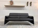 Als nieuw Leolux Felizia Bank 2,5 zits Zwart leer Design, Huis en Inrichting, Leolux, Tweepersoons, Ophalen of Verzenden, Zo goed als nieuw