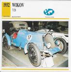 A239 autokaart wikov 7/28 ( 1932 ) --, Ophalen of Verzenden, Zo goed als nieuw, Auto's