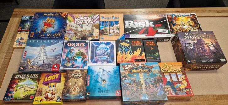 Diverse Bordspellen Collectie, Hobby en Vrije tijd, Gezelschapsspellen | Bordspellen, Gebruikt, Een of twee spelers, Drie of vier spelers
