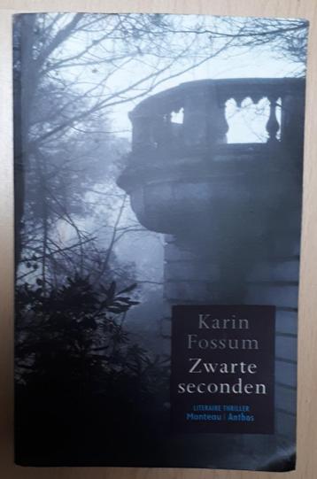 Karin Fossum: Zwarte seconden.  beschikbaar voor biedingen