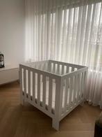 Box wit, matras, boxkleed, matrashoes, Kinderen en Baby's, Boxen, Ophalen of Verzenden, Zo goed als nieuw, Boxkleed