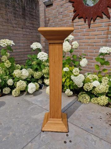 Bamboe Zuil - Decoratieve Plantenstandaard beschikbaar voor biedingen