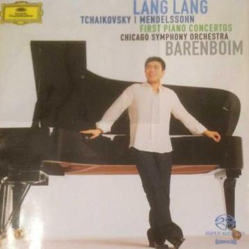 TCHAIKOVSKY MENDELSSOHN First piano concertos SACD LANG LANG beschikbaar voor biedingen