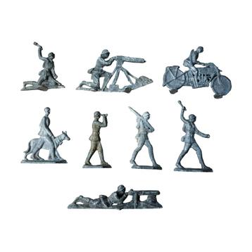 WWII German Tin Toy Soldier Army Set beschikbaar voor biedingen
