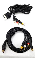 SONY Playstation  PS1 / PS2 / PS3 AV-Kabel & XBOX AV-Kabel, Ophalen of Verzenden, Gebruikt, Voeding, Oplader of Kabel, PlayStation 2