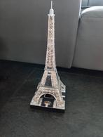 3D puzzel Eiffeltoren, Hobby en Vrije tijd, Denksport en Puzzels, Ophalen of Verzenden, Minder dan 500 stukjes, Zo goed als nieuw