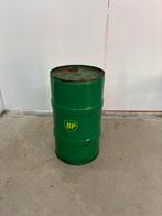 Vintage BP Oliedrum - Decoratie/Bijzettafel, Ophalen, Gebruikt, Amerikaanse onderdelen