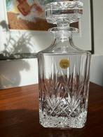 Vintage Italiaanse Kristallen whiskykaraf - Capri Crystal, Ophalen of Verzenden