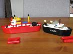 lego 311 en 314 vintage politie boot en Ferry Veerboot, Ophalen of Verzenden, Gebruikt, Lego