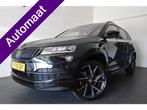 Skoda Karoq 1.5 TSI ACT Sportline Business , BLACK EDITION !, Stof, 4 cilinders, Zwart, 19 km/l