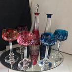 Val Saint Lambert karaf Gekleurd Kristal✨😍🎁👌, Verzenden