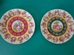 2 Decoratieve borden JWK Carlsbad- Fragonard Love Story, Ophalen of Verzenden