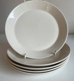 Set 5 Vintage Arabia Teema Ontbijtbord Wit Kaj Franck Ø19, Huis en Inrichting, Keuken | Servies, Ophalen of Verzenden, Zo goed als nieuw