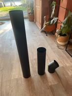 Kachel pijp delen 130mm 0,6mm, Huis en Inrichting, Kachels, Ophalen of Verzenden, Zo goed als nieuw, Hout, Houtkachel
