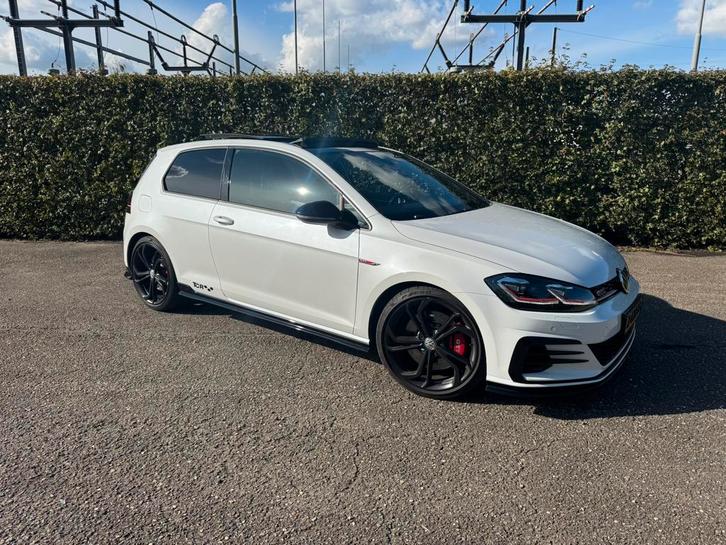 Volkswagen Golf 2.0 TSI 290pk 7-DSG 2019 3D Wit, Auto's, Volkswagen, Bedrijf, Golf, ABS, Achteruitrijcamera, Adaptieve lichten