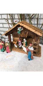 Zéér oude vintage Kerststal HEMA, Diversen, Kerst, Ophalen, Zo goed als nieuw