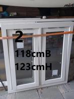 Kozijnen pui schuifpui kunststof Kozijn Raamkozijn HR++ Glas, Ophalen, Gebruikt, Kunststof, Raamkozijn