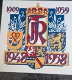 Gedenktegel, Verzamelen, Koninklijk Huis en Royalty, Ophalen of Verzenden, Gebruikt, Kaart, Foto of Prent