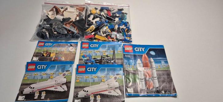 Lego City set 60080  Space Shuttle, Kinderen en Baby's, Speelgoed | Duplo en Lego, Gebruikt, Lego, Complete set, Ophalen of Verzenden