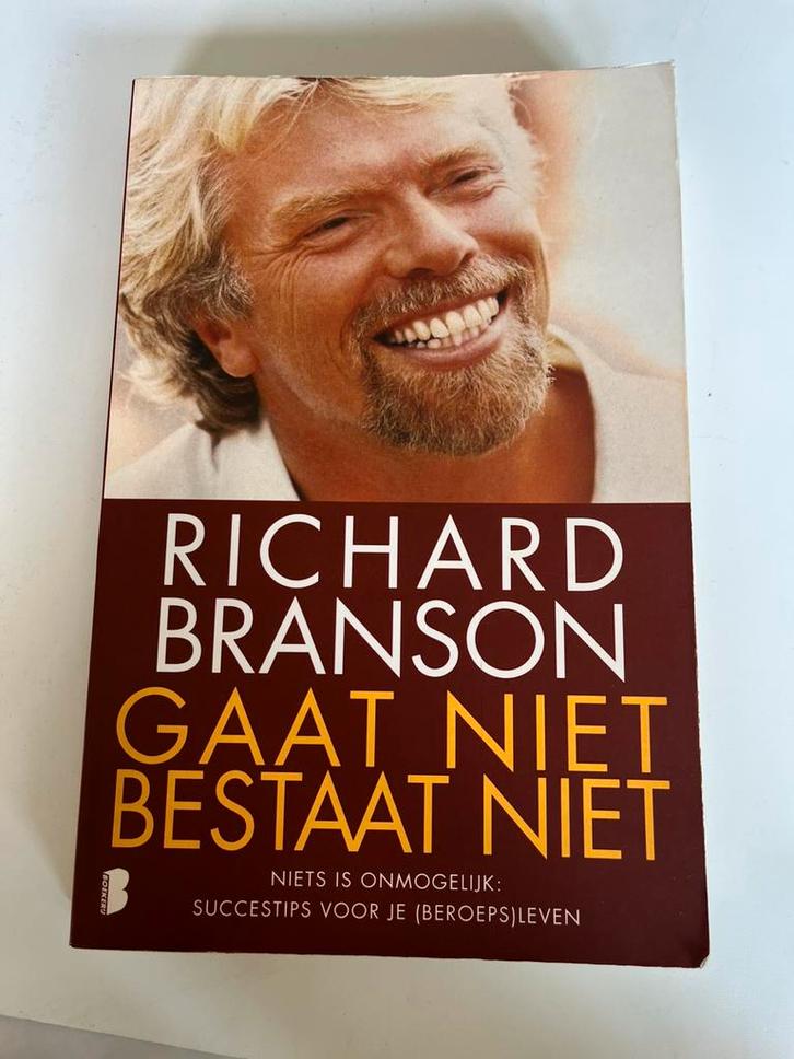 Richard Branson - Gaat niet bestaat niet, Boeken, Wetenschap, Gelezen, Sociale wetenschap, Ophalen of Verzenden