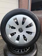 16 inch winterbanden staal met doppen, Ophalen, Gebruikt, 16 inch, Banden en Velgen