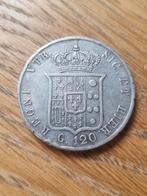 120 grana 1856 Italië zilver, Ophalen of Verzenden, Italië, Zilver