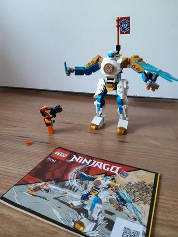 LEGO Ninjago 71761 Zane's Power Up Mech EVO - Compleet beschikbaar voor biedingen