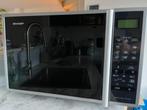 Sharp R961INW combi oven / magnetron, Witgoed en Apparatuur, Magnetrons, Ophalen, Combimagnetron, Gebruikt, Draaiplateau