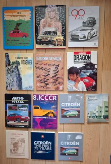 Citroën 13 boeken. In één koop slechts € 65,--  beschikbaar voor biedingen