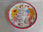 Bord 21,5  cm. Even Bijkletsen Blond Amsterdam, Blond Amsterdam, Ophalen of Verzenden, Zo goed als nieuw, Bord(en)