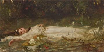 Orphelia - Friedrich Heyser - 1900 beschikbaar voor biedingen