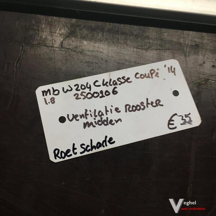 Mercedes C204 coupe 1.8 2014 wagennr 2500106  Luchtrooster, Auto-onderdelen, Dashboard en Schakelaars, Gebruikt, Ophalen of Verzenden