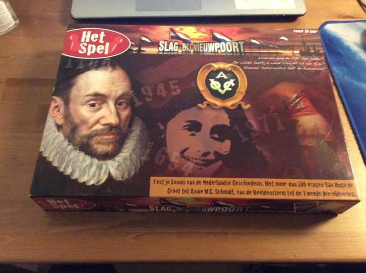 Slag bij Nieuwpoort - Het Spel. zeer goede staat, Hobby en Vrije tijd, Gezelschapsspellen | Bordspellen, Zo goed als nieuw, Een of twee spelers