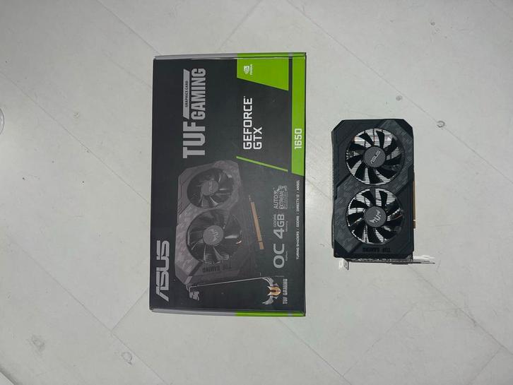 GTX 1650 Grafische Kaart, Computers en Software, Videokaarten, Gebruikt, Nvidia, PCI-Express 3.0, GDDR6, HDMI, Ophalen