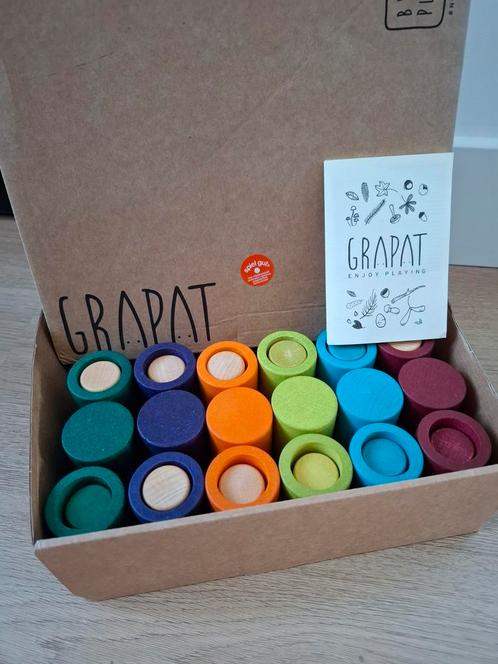 Grapat La speelset, Kinderen en Baby's, Speelgoed | Houten speelgoed, Zo goed als nieuw, Overige typen, Ophalen of Verzenden