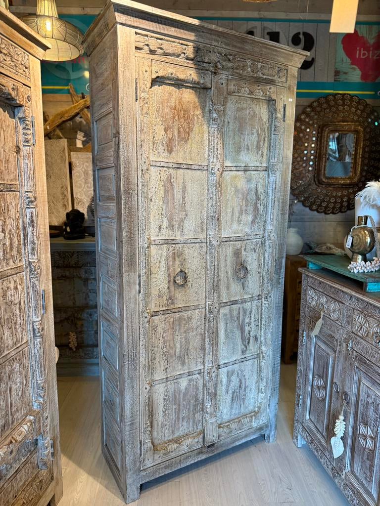 Gave India/Ibiza style kast, Huis en Inrichting, Kasten | Buffetkasten, Ophalen, Nieuw, 50 tot 100 cm, Minder dan 100 cm