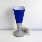 IKEA Kryolit | vintage blauwe tafellamp, Ophalen of Verzenden, Zo goed als nieuw, Minder dan 50 cm, Glas