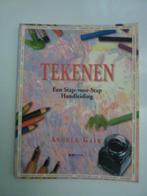*Angela Gair - Tekenen, een stap-voor-stap handleiding, Verzenden, Zo goed als nieuw, Studie en Technieken