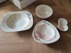 Pasta Servies - 6 Delig, Ophalen of Verzenden
