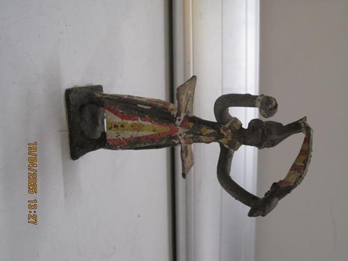 Afrikaans bronzen beeldje met jurk 11 cm  (338), Antiek en Kunst, Kunst | Niet-Westerse kunst, Ophalen of Verzenden