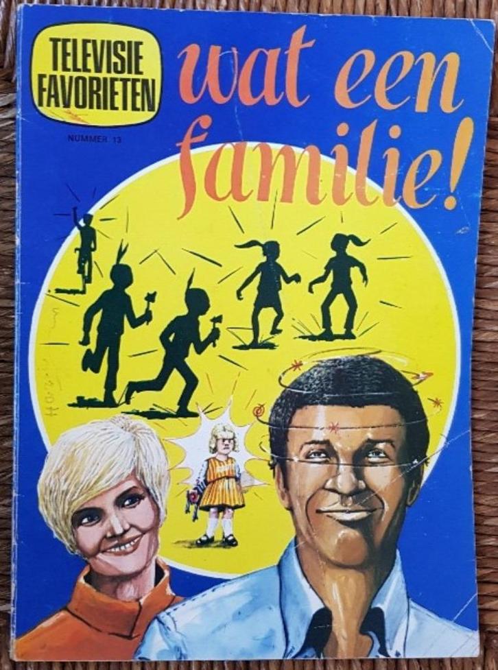 Wat een familie! Televisie favorieten nummer 13 - 1971 -IGST, Boeken, Stripboeken, Gelezen, Meerdere stripboeken, Ophalen of Verzenden