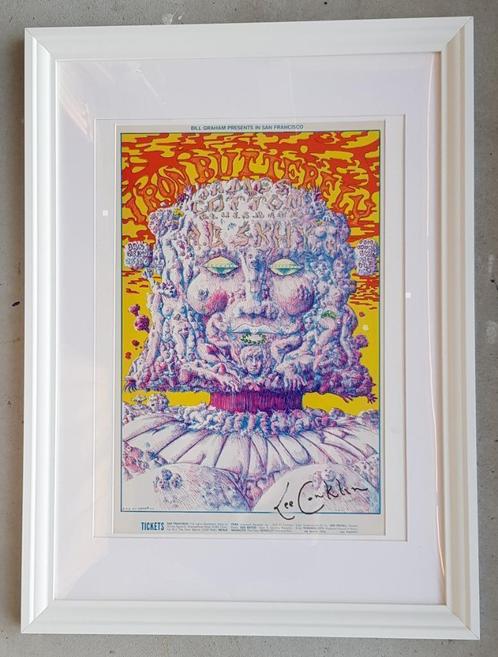 Lee Conklin Iron Butterfly Gesigneerd, Antiek en Kunst, Kunst | Litho's en Zeefdrukken, Ophalen of Verzenden