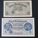 2 en 5 Reichsmark Duitsland set, Setje, Duitsland, Ophalen of Verzenden