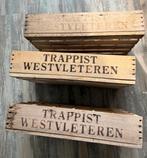 3 Westvleteren kistjes / bierkratten (leeg) €15 per stuk, Ophalen of Verzenden, Zo goed als nieuw, Overige typen, Overige merken