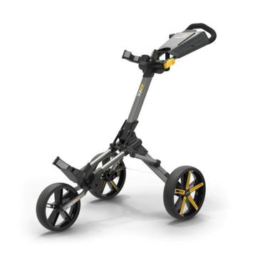 Powakaddy Micra - Gunmetal/Yellow -  beschikbaar voor biedingen