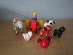 Vintage Fisher Price Tractor, Dieren en Boertje, Kinderen en Baby's, Speelgoed | Fisher-Price, Ophalen of Verzenden, Gebruikt
