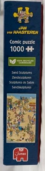 Jumbo Jan van Haasteren Zandsculpturen 1000 puzzel Comic, Hobby en Vrije tijd, Denksport en Puzzels, Verzenden, 500 t/m 1500 stukjes