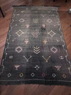 Origineel Marokkaans Kleed, Zwart, 150 tot 200 cm, 200 cm of meer, Rechthoekig