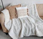 MOLTEX fake fur - nepbont - faux fur plaid 🐇 off white, Ophalen of Verzenden, Zo goed als nieuw