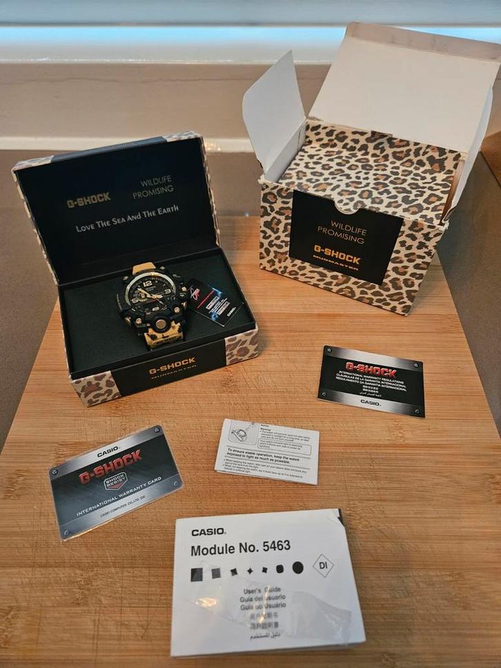 Casio G-Shock Mudmaster Wildlife Promising 2019, Sieraden, Tassen en Uiterlijk, Horloges | Heren, Nieuw, Polshorloge, Casio, Kunststof